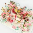 thumbnail image 5 of (3 pack) Lockways Pop Up Card, 3D Butterfly Flower Greeting Cards with Envelope for Any Occasion, Birthday Mother's Day, Anniversary,Handmade Foldable Celebration Cards for Mom,Wife and Girlfriend, 5 of 11