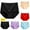 Black, variant on Clothes under $10 Abomasnow 5PC Women's High Waist Cotton Underwear Lightweight Stretch Briefs Soft Underpants Comfy Ladies Breathable Full Coverage Panties