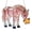 A, variant on 7.8 inch Window Sun Catcher, Horse Stained Glass Effect Sun-Catcher, Horse Ornament with Colorful Design, for Window Hanging, Donkey Lover Gifts for Women Men