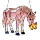 thumbnail image 1 of Atrapasueños de caballo acrílico 2D para ventana | Adorno colgante estilo vidriera que filtra la luz | Decoración para interiores y exteriores para el hogar, jardín, patio o guardería, 1 of 4
