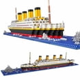 thumbnail image 1 of Bloques de construcción ELAICREE Titanic Ship Micro Mini 1860 unidades, 1 of 4