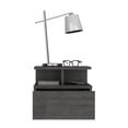 thumbnail image 5 of DeeHome Adele Floating Nightstand with Drawer and Open Storage Shelves, 5 of 7