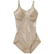 Cupid Womens Extra Firm Underwire Bodysuit Shapewear