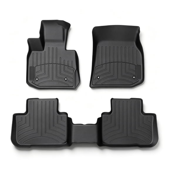 Findmall TPE Front-Rear Floor Mats Liners 3Pcs replacement For BMW X3 G01 2018-2024 and replacement For BMW X4 G02 2019-2024