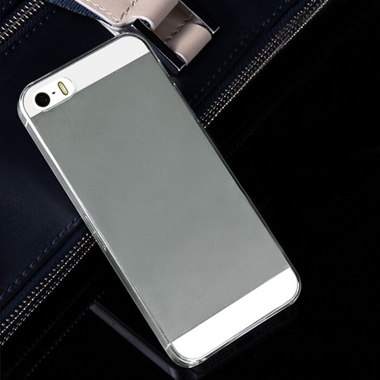Coque TPU Silicone Cristal Diamant Pour IPhone 5/5S/SE/6/6S/7/8 Plus - Transparente, Antichoc - Neuf Sous Blister