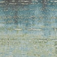 thumbnail image 3 of 7' x 10'  Polypropylene Blue or  Green Area Rug, 3 of 3