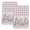 Purple Beige, variant on Purple Lavenders Kitchen Towels Set of 1, Spring Floral Plaid Farmhouse Elegant Absorbent Dish Towels for Kitchen, Microfiber Hand Towel, Quick Drying Tea Towel for Cleaning Decorative Dishcloths