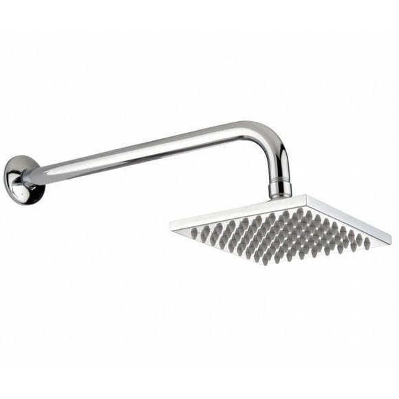 Regadera Con Brazo Y Chapetón Dica 4513b plateado