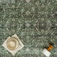 thumbnail image 5 of BERTHMEER 6'x9' Washable Green Area Rugs for Living Room Bedroom Kitchen Rugs Non Slip Vintage Traditional Dorm Office Dining Room Farmhouse Oriental Distressed Rugs, 5 of 8