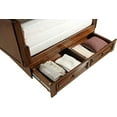 thumbnail image 3 of Mega Solutions Paradiseo Murphy Cabinet Chest Bed with Charging Station 8 Inch, Queen (Tobacco), 3 of 7