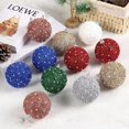 thumbnail image 4 of 6 bolas de Navidad de 8 cm para adornos de árbol de Navidad, colgantes para árbol de Navidad, decoración para fiestas en el hogar, regalo de Año Nuevo, 4 of 5