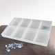 thumbnail image 4 of Cajas Herramientas Transparentes Caja Almacenamiento Piezas Accesorios Transparente para Ferretería Y Manualidades, 4 of 9
