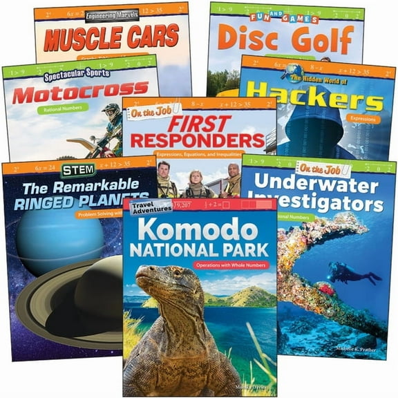 Mathematics in the Real World: Operations & Algebraic Reasoning Grade 6: 8-Book Set (Other)