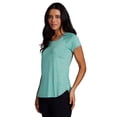 thumbnail image 2 of RBX Active Women's Space Dye Ultra Soft Stretch Short Sleeve Tee, 2 of 4