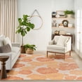 thumbnail image 5 of Nourison Garden Oasis 10' x 14' Coral Tropical Rug, 5 of 11
