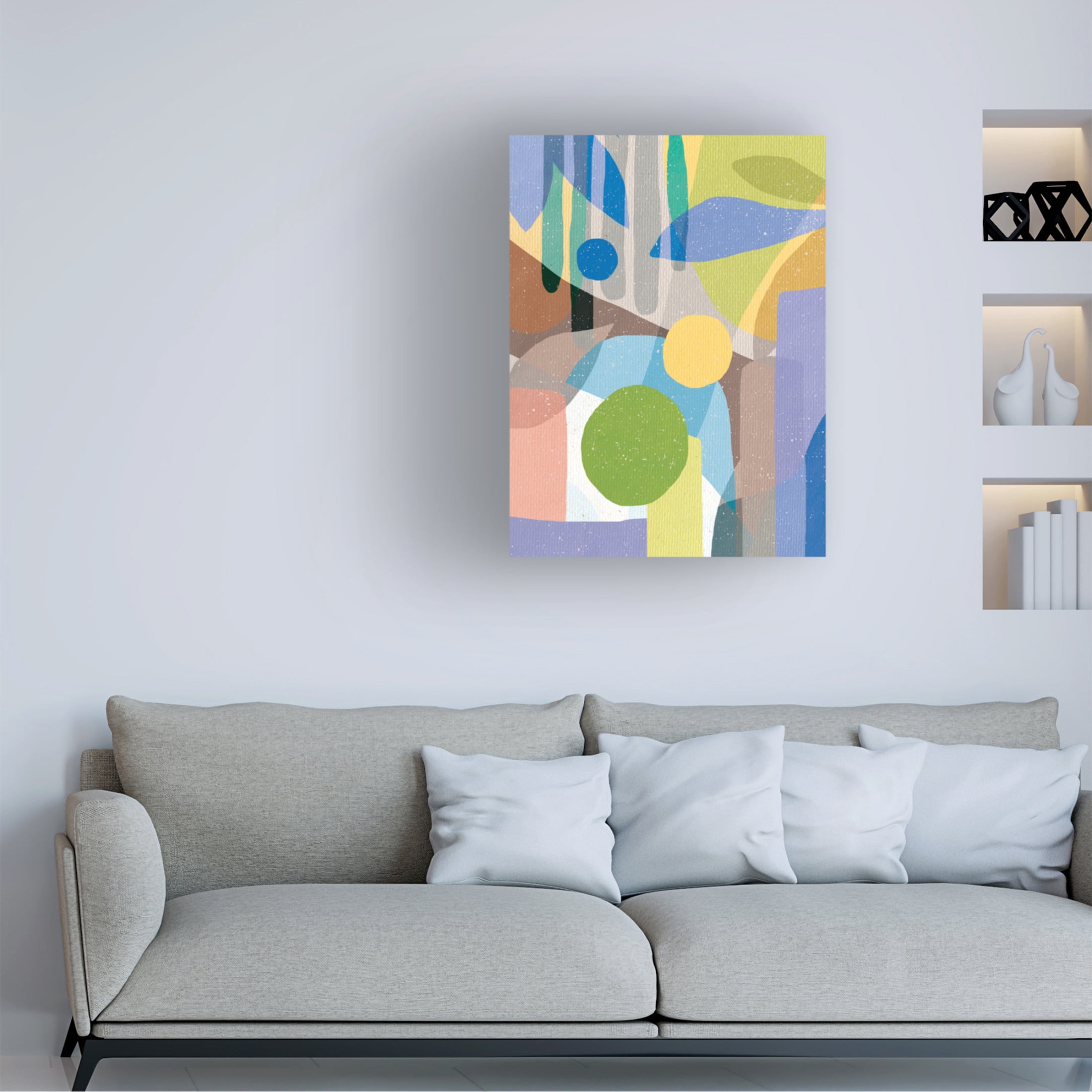 Trademark Fine Art Aylin Demir Colorful Pattern Canvas Wall Art