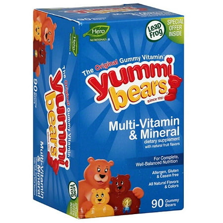 Yummi Bears Multi-Vitamin & Mineral Dietary Supplement, 90 count