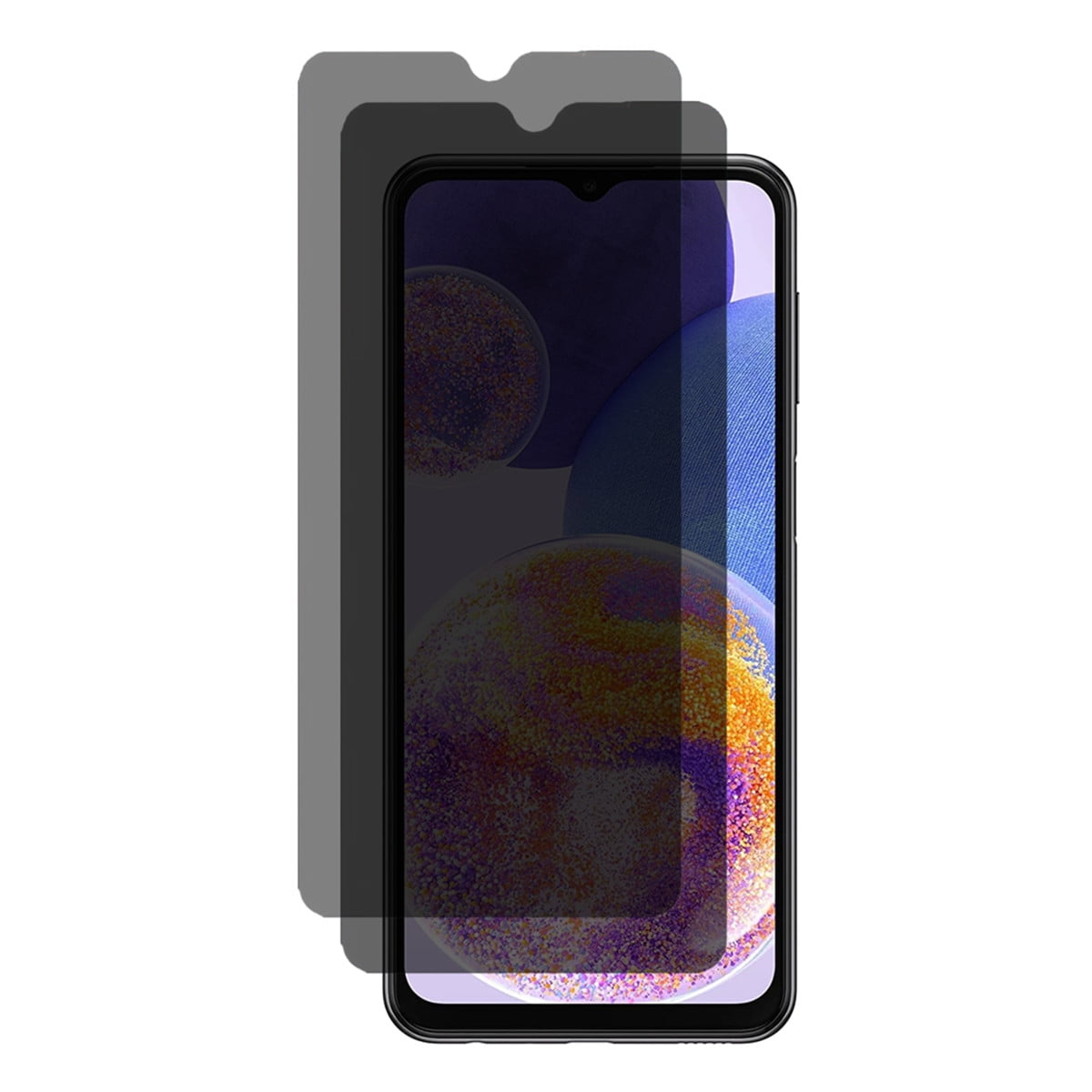 AISELAN [2 Pcs] 9H Hardness Anti-Scratch Anti-SPY Privacy Screen Protector Tempered Glass for Samsung Galaxy A23 5G