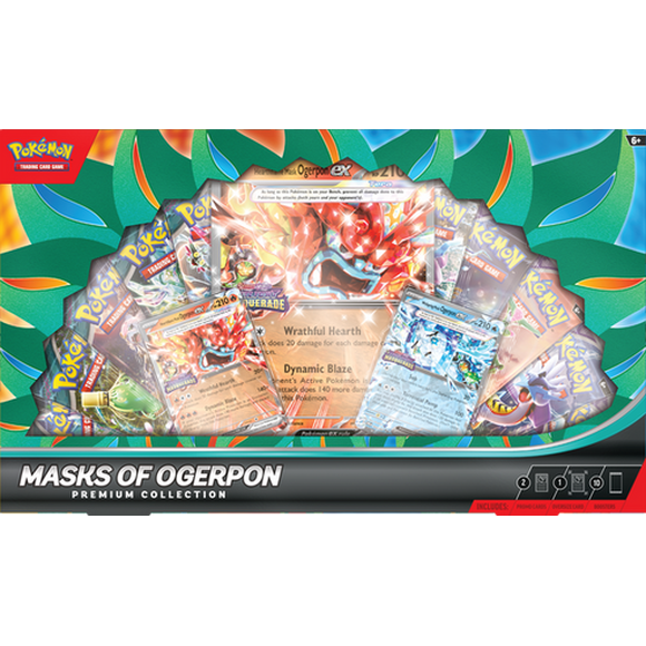 Pokemon TCG: Masks of Ogerpon Premium Collection Box