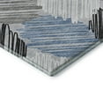 thumbnail image 3 of Addison Rugs Mayfield Premium Machine Washable Transitional Geometric Blue Runner Rug, 2'3" x 7'6", 3 of 6