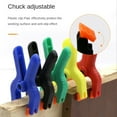 thumbnail image 2 of PEACNNG 2inch Spring Clamps DIY Woodworking Tools Plastic Nylon Clamps for Woodworking Spring Clip Photo Studio Background, 2 of 5