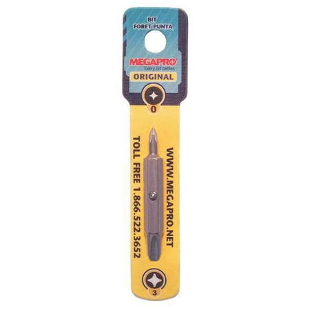

2Pack Megapro PD0-3-C-B Screwdriver Replacement Bit Phillips