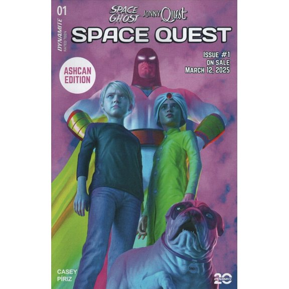 Space Ghost/Jonny Quest: Space Quest Ashcan #1 VF ; Dynamite Comic Book