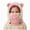 K102-Pink, variant on NOLDARES Kids Balaclava Fleece Winter Face Mask, Full Face Cover Neck Gaiter, Warm Ski Mask Hood for Boys Girls(K102-Purple)