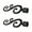 1_Black, variant on Metal Curtain Pole End Bedroom Living Room Drape Rod Finals Ends 1# Black 1_Black