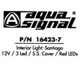 thumbnail image 5 of Aqua Signal Boat Courtesy Light 16423-7 | Santiago Red LED 12V, 5 of 5