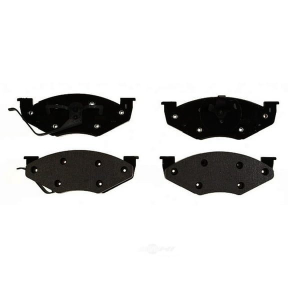 Raybestos PGD367M Professional Grade Semi-Metallic Disc Brake Pad Set Fits select: 1987-1988 PLYMOUTH VOYAGER, 1988 DODGE GRAND CARAVAN