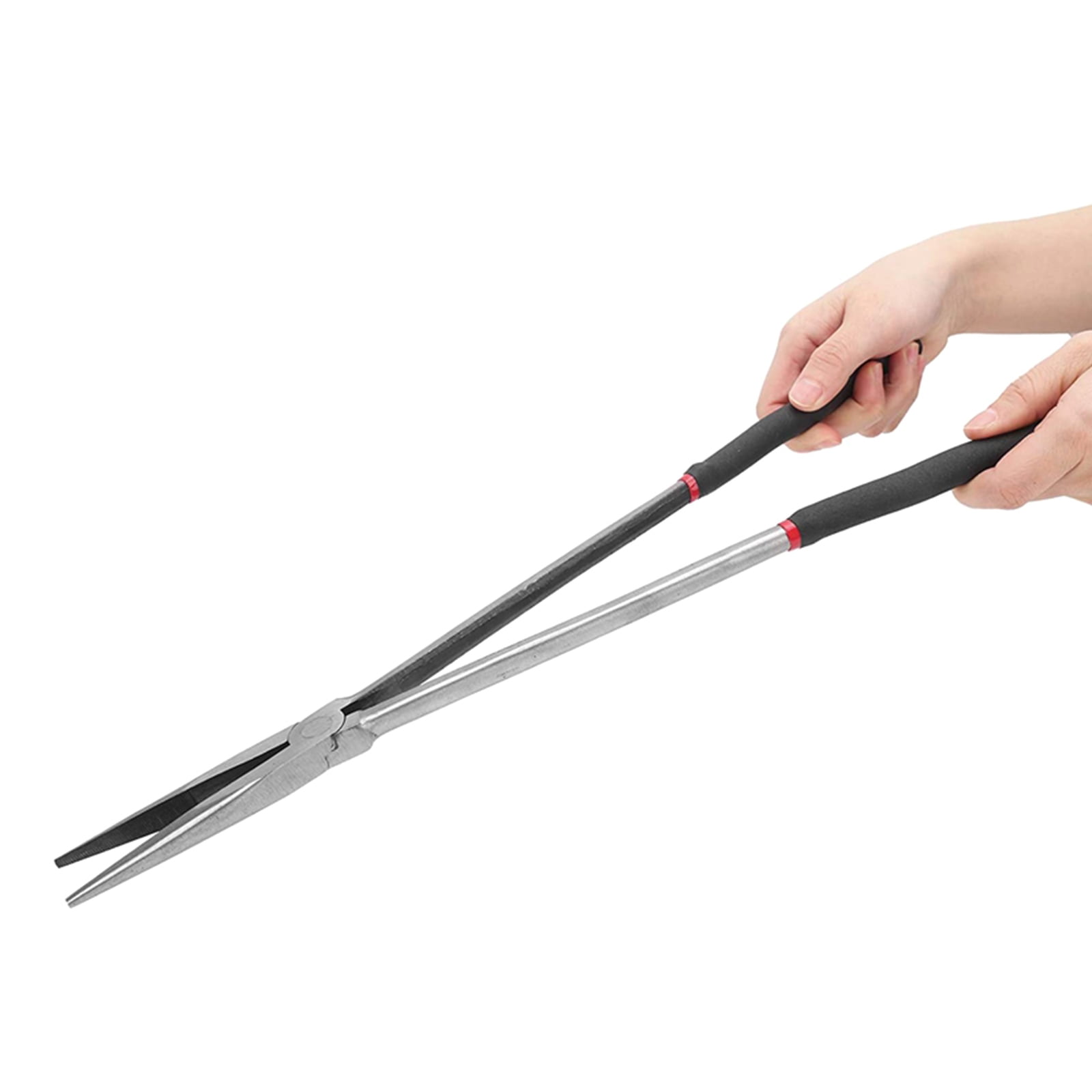 16'' Super Long Handle Pliers Anti-slip Needle Nose Pliers Straight Head / 25 / 45 Degree Bend