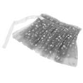 thumbnail image 3 of Falda de malla para fotografía de bebé, vestido de princesa suave y lindo para fotografía de recién nacido con corona para niñas pequeñas, color gris, 3 of 9