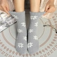 thumbnail image 4 of FREEYOKA 5 Pairs Womens Fuzzy Socks Soft Snow Fluffy Cozy Sleeping Sock Valentine's Day Gifts, Size 6-10, 4 of 7