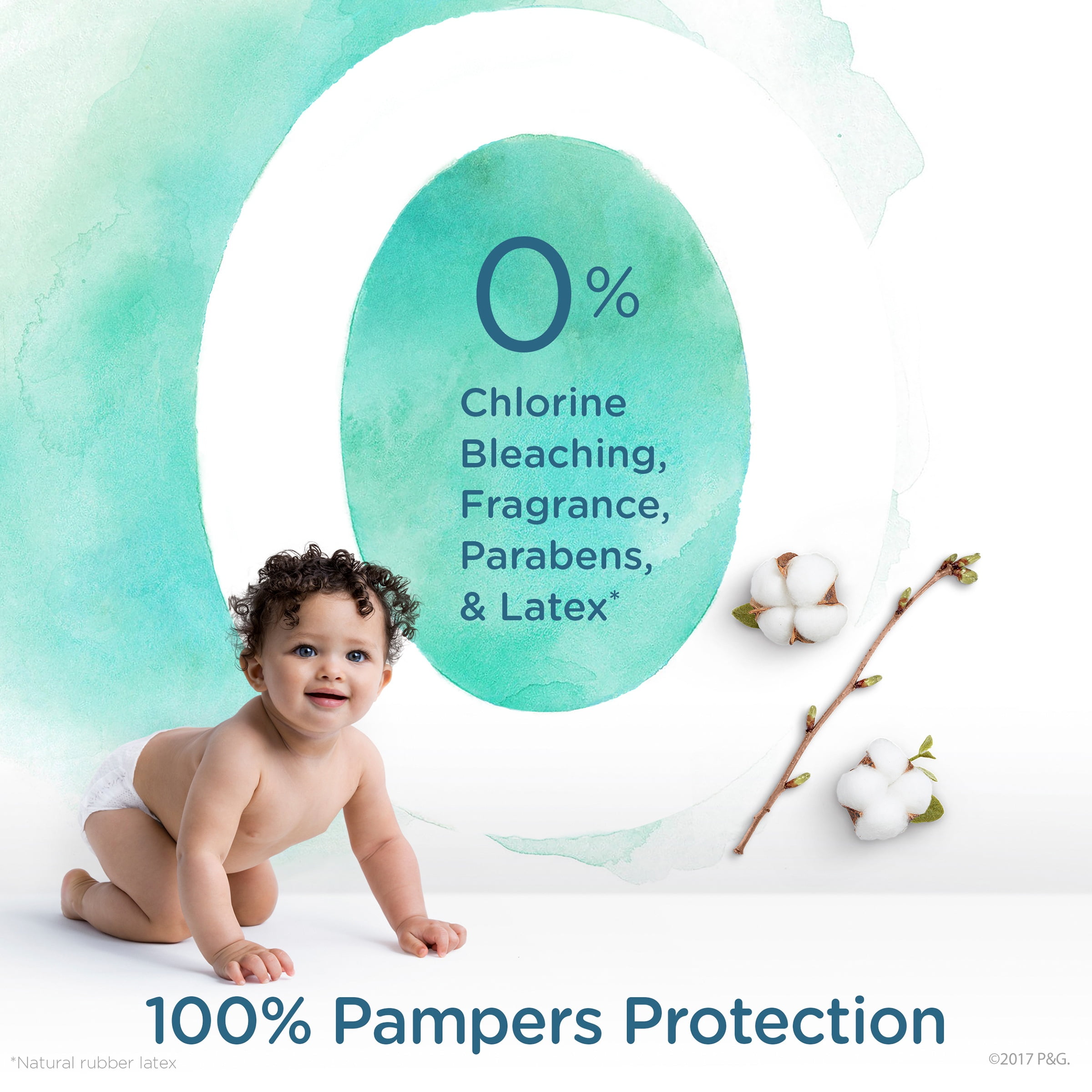 Pampers Pure Protection Art.P04H018 - Catalog / Care & Safety / Toileteries  /  - Kids online store