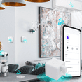 thumbnail image 3 of 2X Fingerbot Plus Interrupteur Intelligent Bot Fingerbot Plus Bouton-Poussoir Maison Intelligente Vie Intelligente Commande Vocale avec Application,2 x Interrupteur Fingerbot,Blanc, 3 of 6
