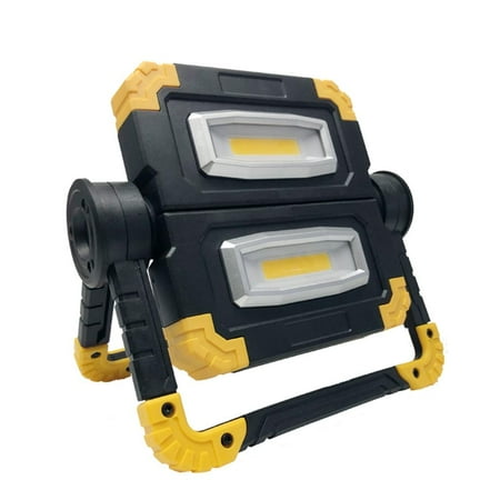 

COB LED Work Light 360° Rotate Portable Outdoor Waterpoof Foldable Battery Operated Bright Floodlight