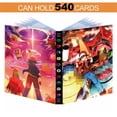 thumbnail image 1 of Large Cards Album 9 Pocket 540 Card Book Map Letters Holder Binder Cartoon Squirtle Charizard VMAX GX Collection Folder Mewtwo, 1 of 4