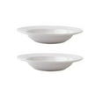 thumbnail image 2 of Sentmoon White Dinner Plates Pasta Plates Set Modern Western Style Tableware for Home Hotel Restaurant Serving Meal Dish Salad Kitchen Use, 2 of 4