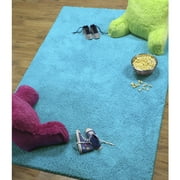 Your Zone Solid Textured Polyester Rug Collection Multiple Your Zone Solid Textured Polyester Rug Collection Multiple Sizes And Colors Image 2 Of