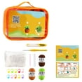 thumbnail image 2 of Cqxid DIY Knitting DIY Under $10 Wool Diy Kit Frog Succulent Video Teaching Children Hand Knitting Doll Wool Material Kit, 2 of 4