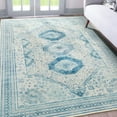 thumbnail image 2 of Ultrug Vintage Rugs Soft Accent Area Rug Boho Carpet for Bedroom Living Room Home Decor,5'x8',Blue, 2 of 7