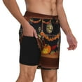 thumbnail image 3 of Fotbe Halloween Decoration Men’s Swim Trunks Quick Dry Swim Shorts Board Shorts with Mesh Lining-XX-Large, 3 of 9