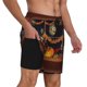thumbnail image 2 of Fotbe Halloween Decoration Traje de Baño para Hombre – Shorts de Natación de Secado Rápido con Forro y Bolsillos-3X-Large, 2 of 6