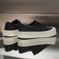 thumbnail image 3 of Men's Slip-On Platform Sneakers, Breathable Casual Lazy Shoes, Lightweight Non-Slip Thick Sole Walking Shoes for Daily Wear, Streetwear, 3 of 11