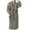 Black, variant on Wyobmus Mens Fleece Robe Fluffy Stripe Printed Robes Long Sleeve Bathrobe With Waistband Coffee