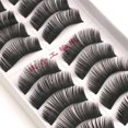 thumbnail image 1 of 10 Pairs Double False Eyelashes Natural Thick Crossed Bare Makeup, 1 of 4