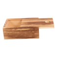 thumbnail image 5 of Wood Jewelry Storage Box Household Sundries Storage Case Rectangular Shape Rustic Style Adult Use Home 4.3×3×1.5in 1Pack, 5 of 5