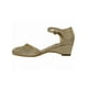 thumbnail image 3 of ZAPATILLAS VESTIR TACONES CUÑA LEON NIÑA ORO GLITTER 1680 Leon 1680p, 3 of 3