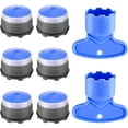 thumbnail image 2 of Hibbent 12-Piece Faucet Aerator Set + 6 Aerator Keys – Includes Male 16.5mm, 18.5mm, 21.5mm, 24mm – Kitchen & Bathroom 2 of 6